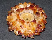 citrine-lotus-tealight-holder