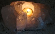 Quartz Cluster Tea Light Holder Image 1